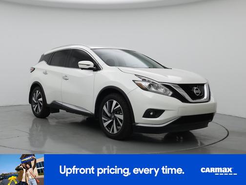 White 2016 Nissan Murano Platinum