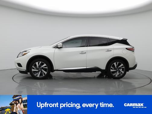 White 2016 Nissan Murano Platinum