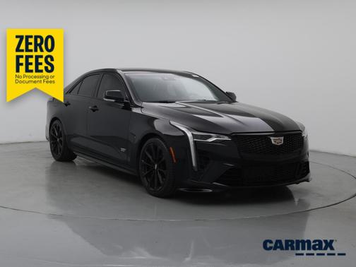 Black 2024 Cadillac CT4-V Blackwing