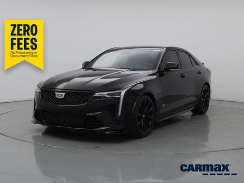 Black 2024 Cadillac CT4-V Blackwing