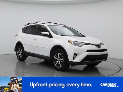 White 2017 Toyota RAV4 XLE