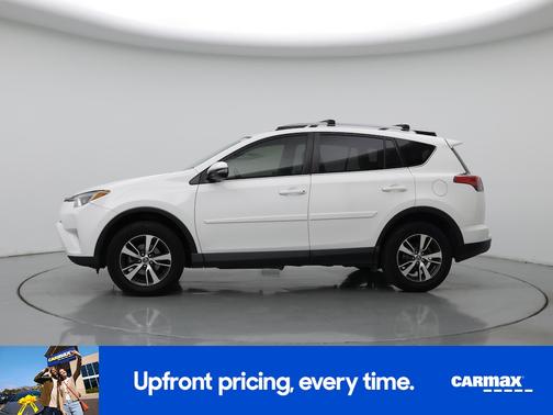 White 2017 Toyota RAV4 XLE