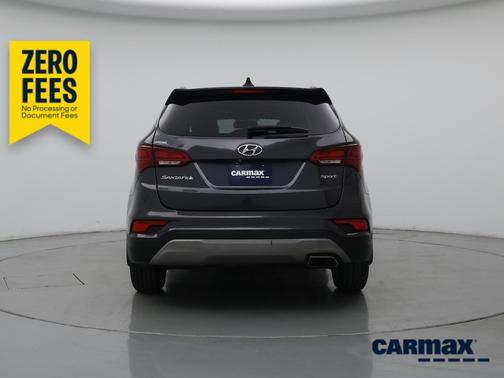 Gray 2017 Hyundai Santa Fe Sport