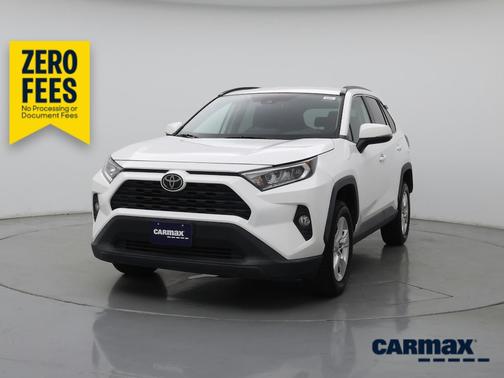 White 2021 Toyota RAV4 XLE