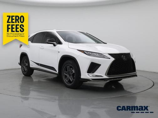 White 2021 Lexus RX 450h F-Sport