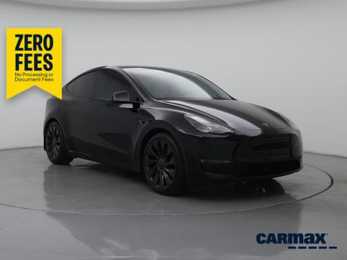 Black 2021 Tesla Model Y Performance