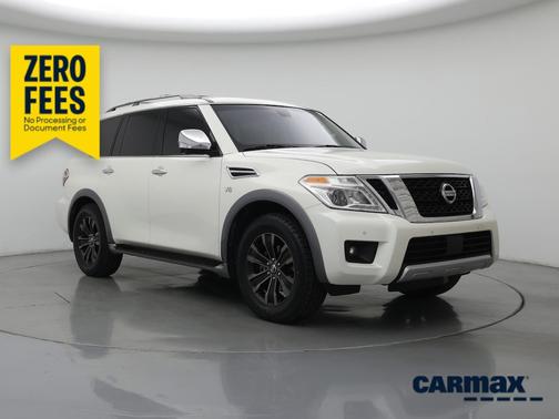 Gray 2017 Nissan Armada Platinum