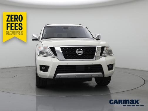 Gray 2017 Nissan Armada Platinum