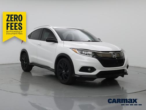 White 2021 Honda HR-V Sport
