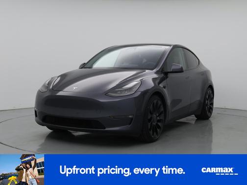 Gray 2022 Tesla Model Y Performance