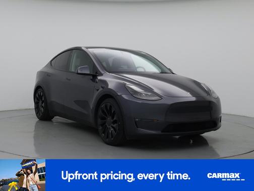 Gray 2022 Tesla Model Y Performance