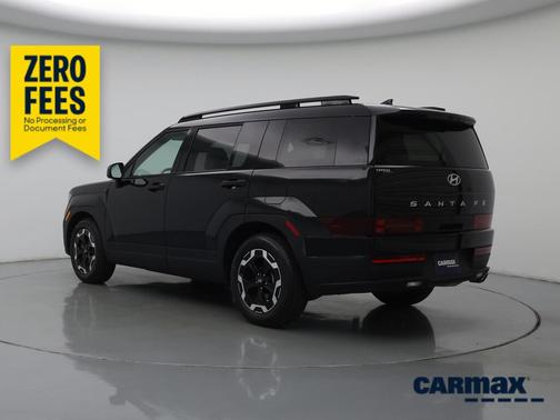 Black 2025 Hyundai SANTA FE SEL