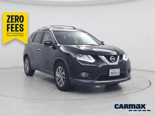Black 2015 Nissan Rogue SL