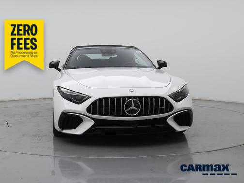 White 2025 Mercedes-Benz AMG SL 55