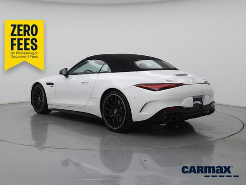 White 2025 Mercedes-Benz AMG SL 55