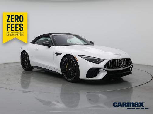 White 2025 Mercedes-Benz AMG SL 55