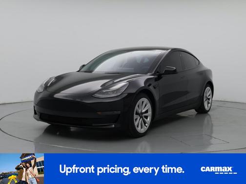 Black 2021 Tesla Model 3 Standard Range Plus