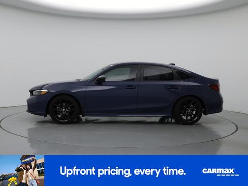 Blue 2026 Honda Civic Sport