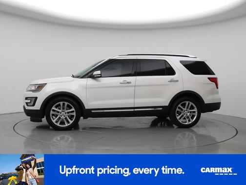 White 2017 Ford Explorer Limited