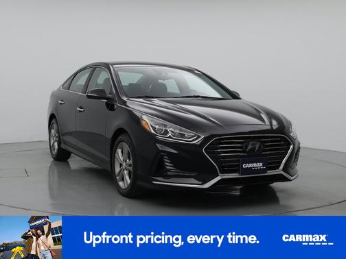 Black 2018 Hyundai SONATA SEL