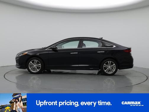 Black 2018 Hyundai SONATA SEL