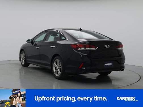Black 2018 Hyundai SONATA SEL