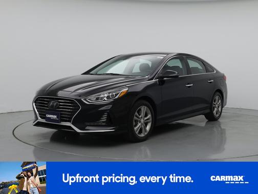 Black 2018 Hyundai SONATA SEL
