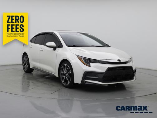 White 2020 Toyota Corolla SE