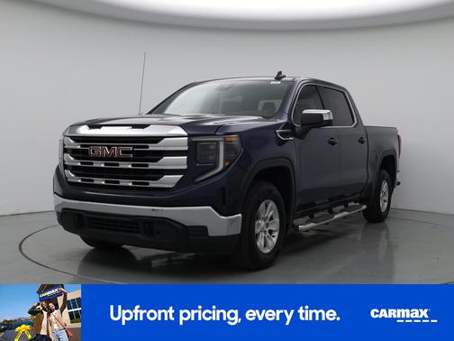 Blue 2022 GMC Sierra 1500 SLE
