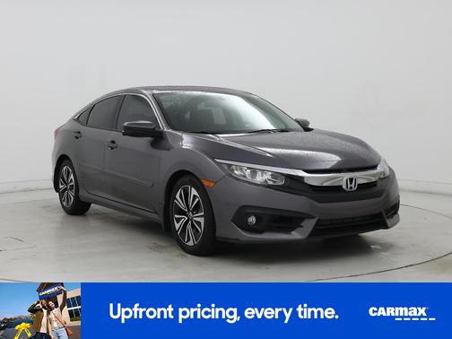 Gray 2018 Honda Civic EX-L