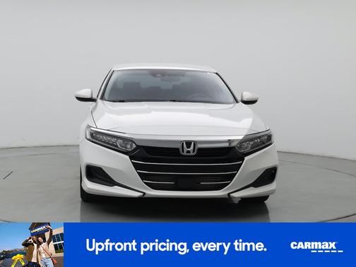 White 2021 Honda Accord LX