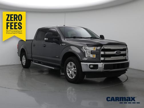 Gray 2017 Ford F-150 Lariat