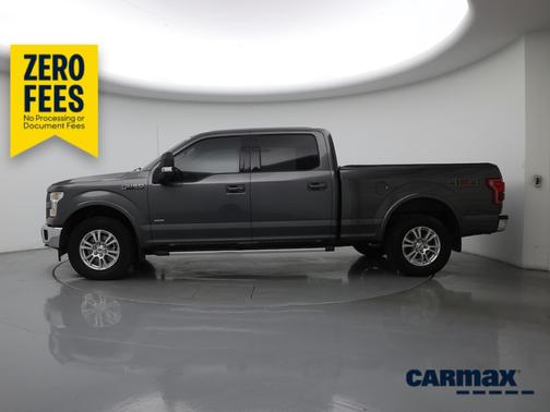 Gray 2017 Ford F-150 Lariat