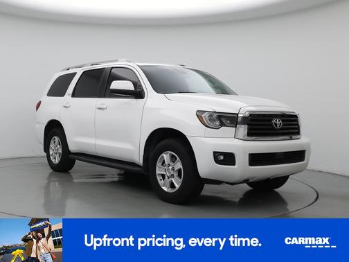 White 2019 Toyota Sequoia SR5