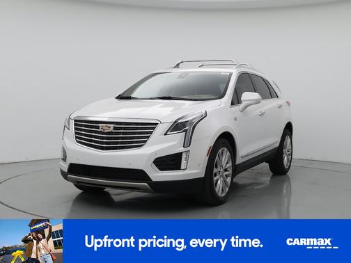 White 2018 Cadillac XT5 Platinum