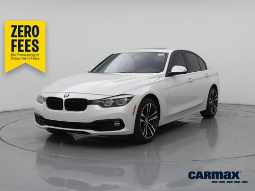 White 2018 BMW 330 XI