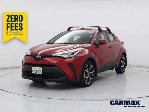 Red 2020 Toyota C-HR XLE