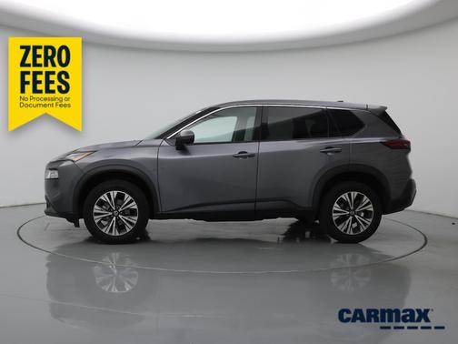 Gray 2021 Nissan Rogue SV