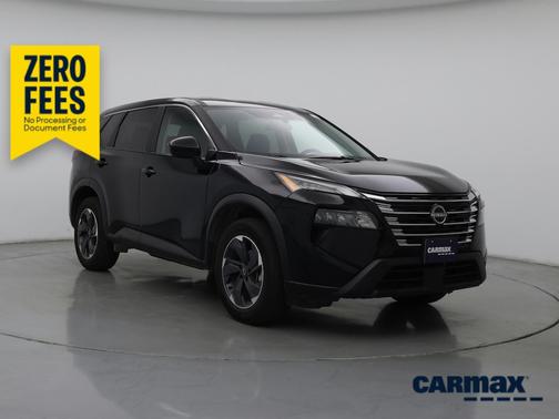 Black 2025 Nissan Rogue SV