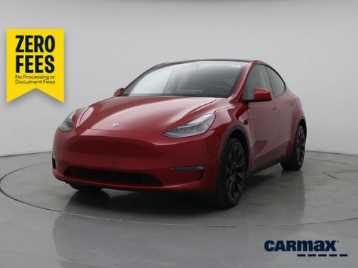 Red 2023 Tesla Model Y