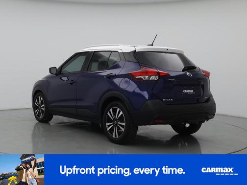 Blue 2020 Nissan Kicks SV