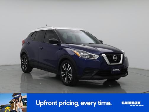 Blue 2020 Nissan Kicks SV