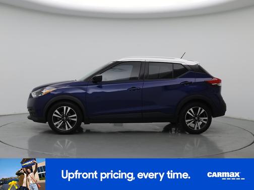Blue 2020 Nissan Kicks SV