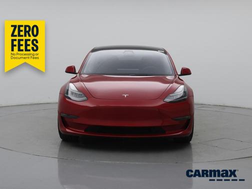 Red 2022 Tesla Model 3 Performance