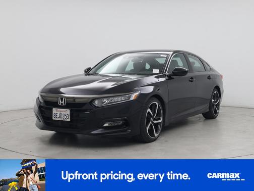 Black 2018 Honda Accord Sport