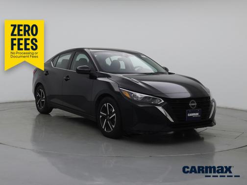 Black 2024 Nissan Sentra SV