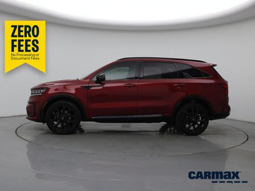 Red 2021 Kia Sorento SX