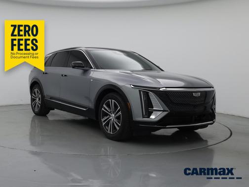 Gray 2024 Cadillac LYRIQ Luxury 1