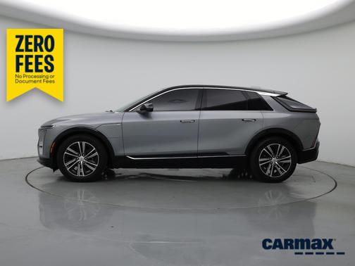Gray 2024 Cadillac LYRIQ Luxury 1