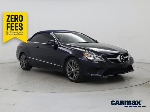 Blue 2016 Mercedes-Benz E-Class